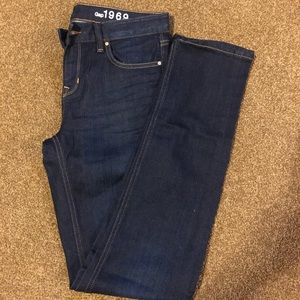 Gap Real Straight Dark Denim